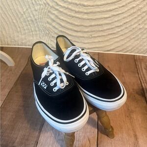 Vans Skate Authentic pop cush black suede Men’s Size 10.5